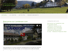 Tablet Screenshot of landersen.com